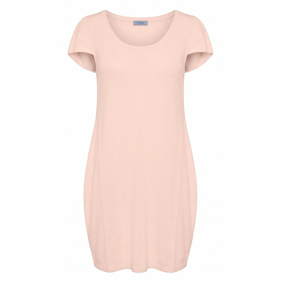 Malo Pink Cotton Women Dress