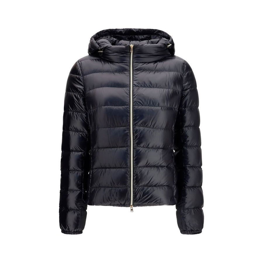 Herno Black Polyamide Full-Length Jacket