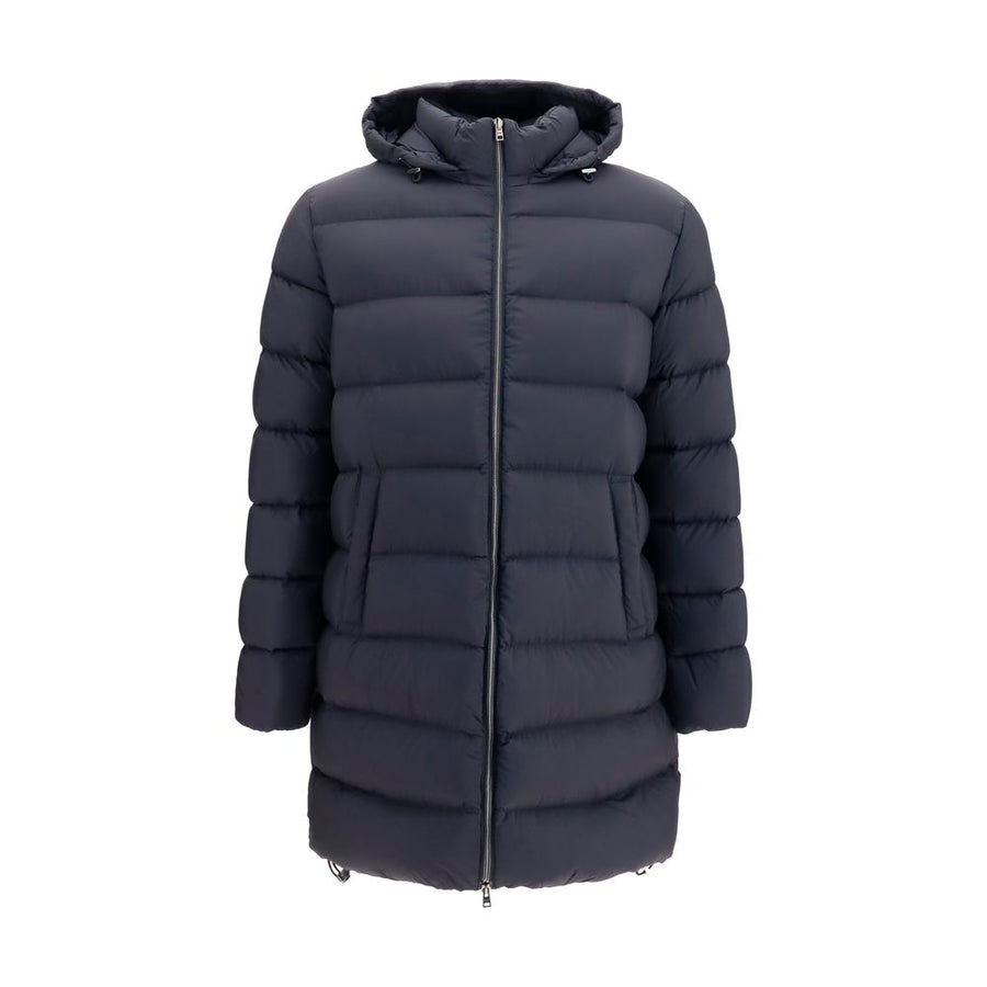 Herno Black Polyamide Full-Length Jacket