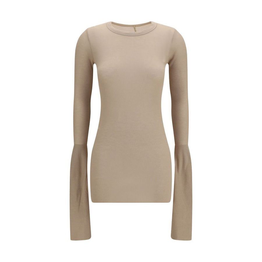 Rick Owens Beige Viscose Shirt