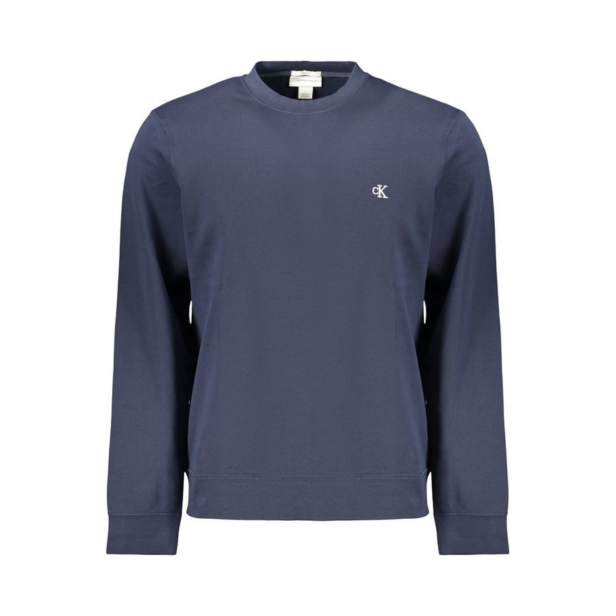 Calvin Klein Blue Cotton Men's Sweatshirt