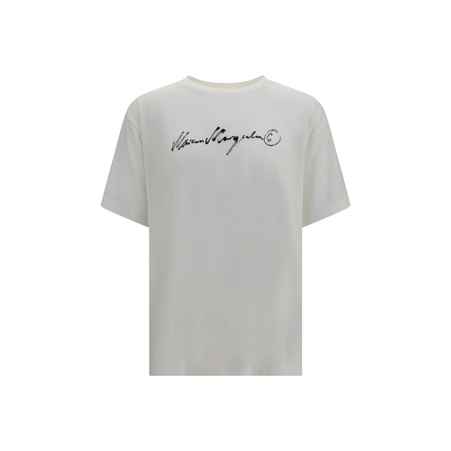 MM6 White Cotton T-Shirt