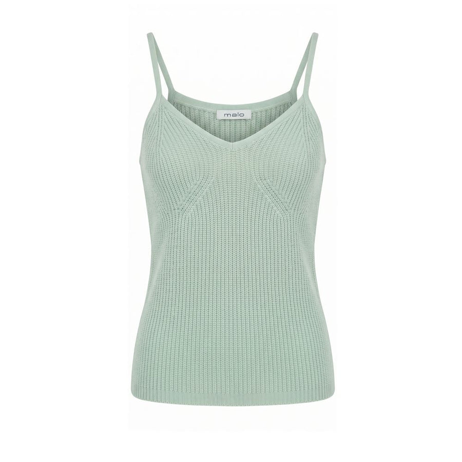 Malo Green Wool Women Tank