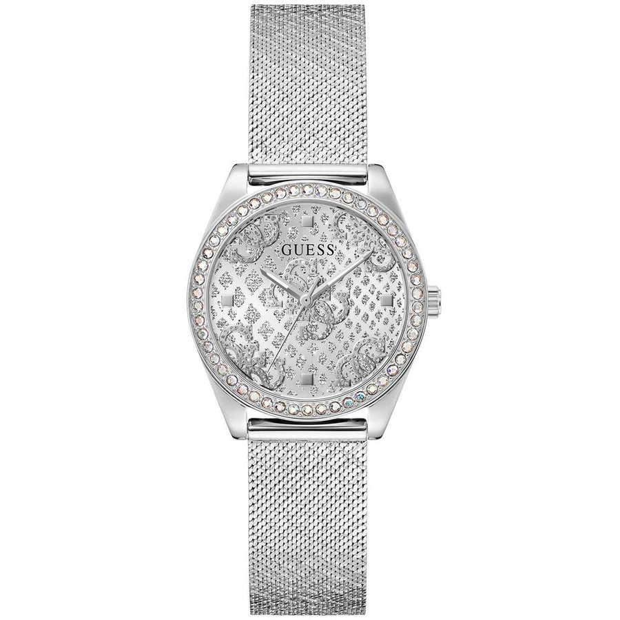 Guess Gray Stainless Steel Dress Watch