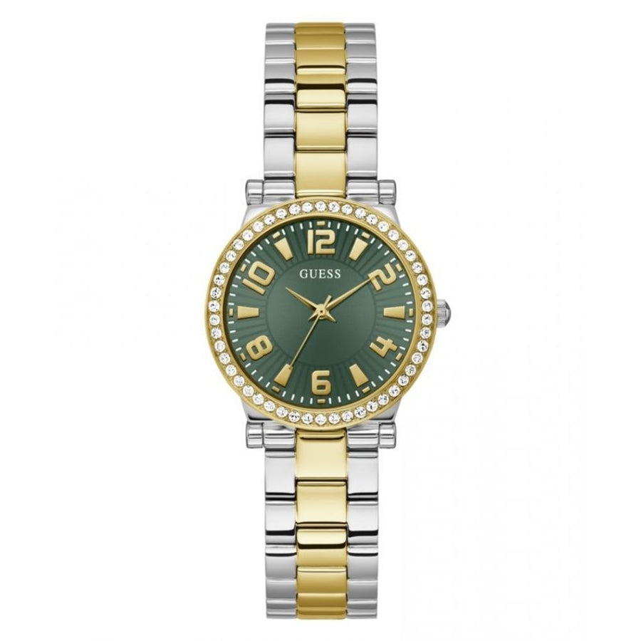 Guess Gold Stainless Steel Dress Watch