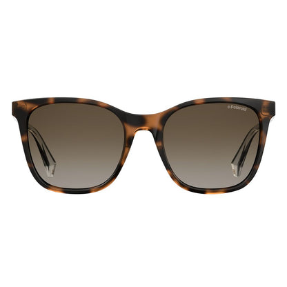 Polaroid Brown Plastic Sunglasses