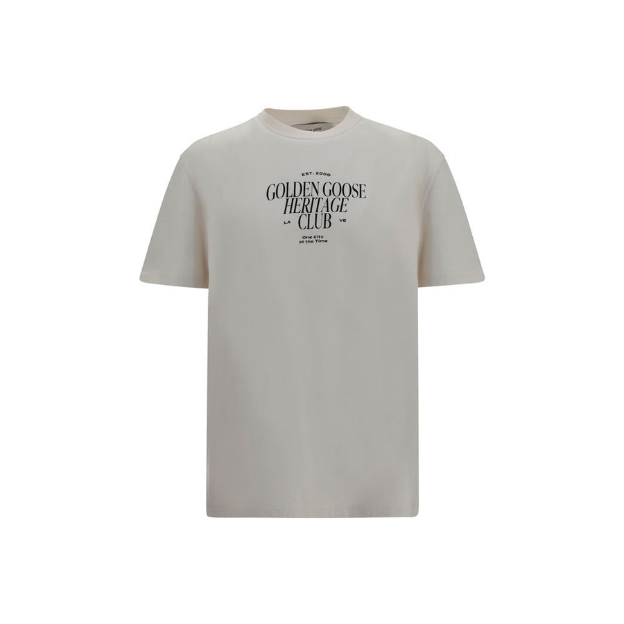 Golden Goose White Cotton T-Shirt