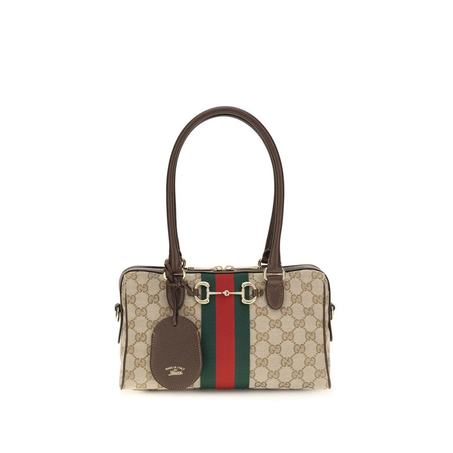 Gucci Beige Fabric Handbag