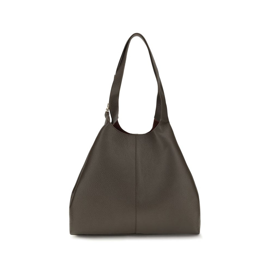 Coccinelle Brown Calf Leather Bos Taurus Shoulder Bag