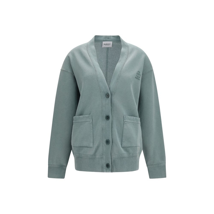 Isabel Marant Étoile Gray Cotton Cardigan