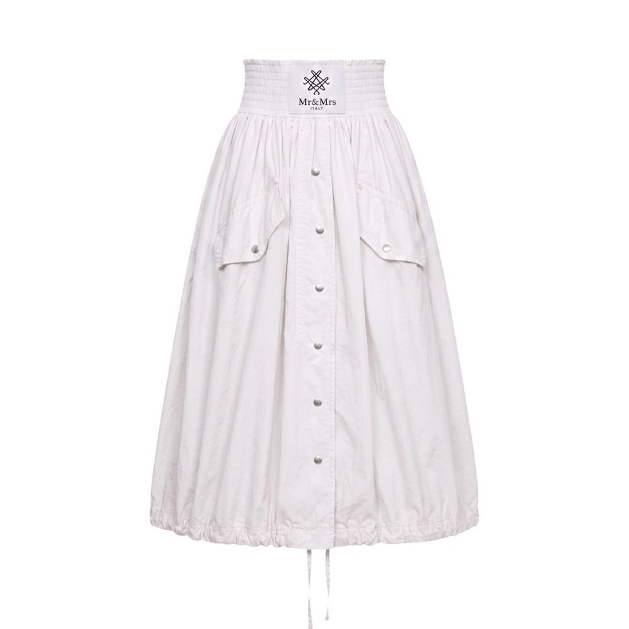 Mr&Mrs Italy White Polyamide Women Skirt
