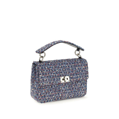 Valentino Garavani Blue Fabric Shoulder Bag