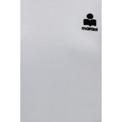 Isabel Marant Étoile White Linen T-Shirt
