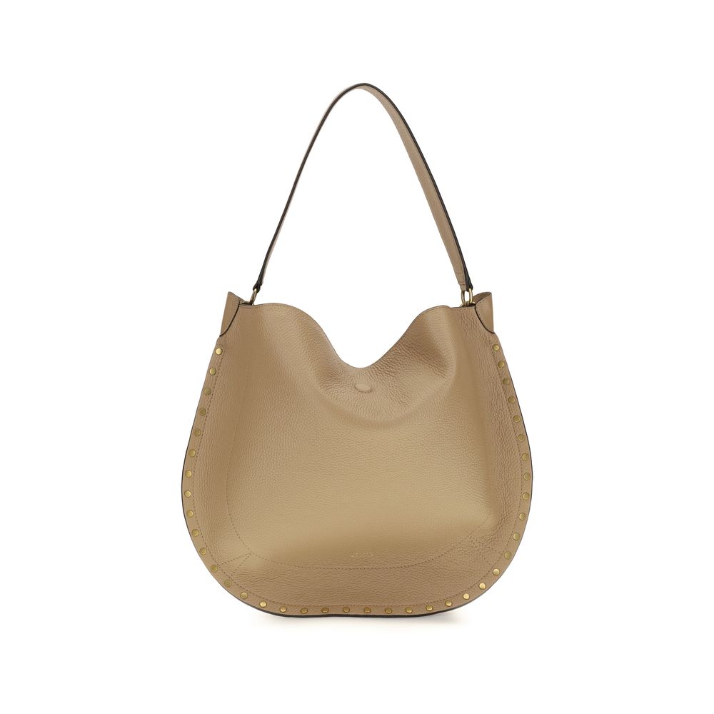 Isabel Marant Beige Calf Leather Bos Taurus Shoulder Bag