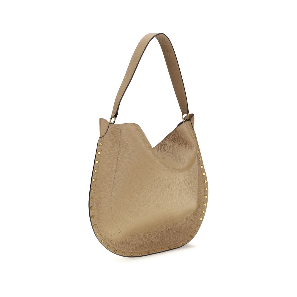 Isabel Marant Beige Calf Leather Bos Taurus Shoulder Bag