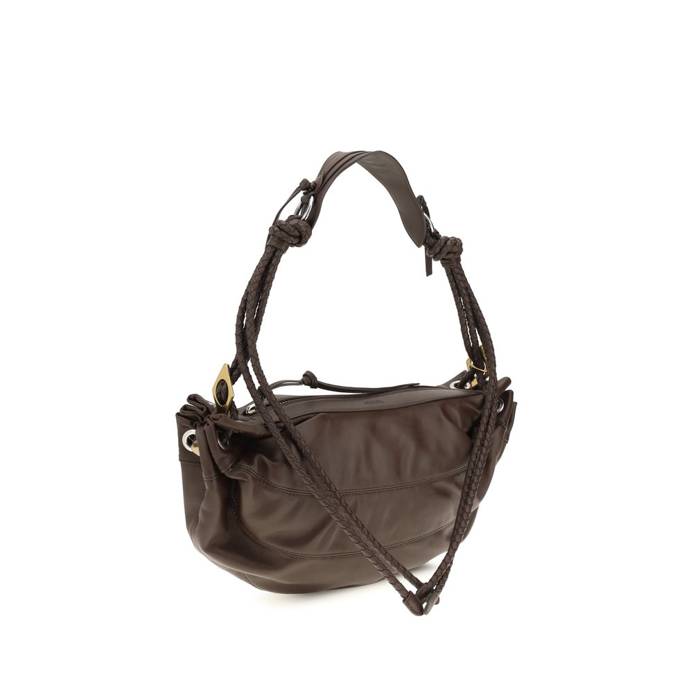 Isabel Marant Brown Lamb Ovis Aries Aries Shoulder Bag