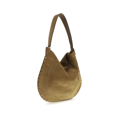 Isabel Marant Brown Calf Leather Bos Taurus Shoulder Bag
