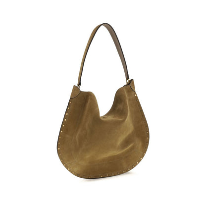 Isabel Marant Brown Calf Leather Bos Taurus Shoulder Bag
