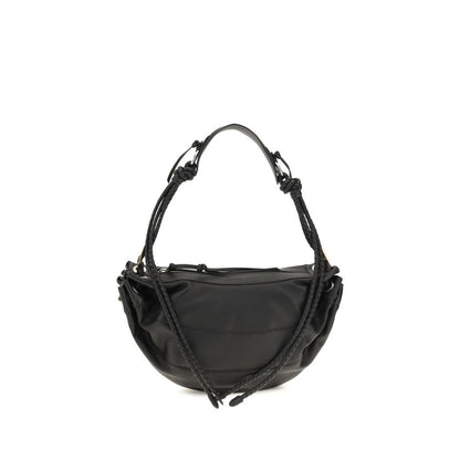 Isabel Marant Black Lamb Ovis Aries Aries Shoulder Bag