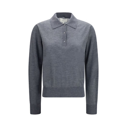 Loulou De Saison Gray Cashmere Shirt