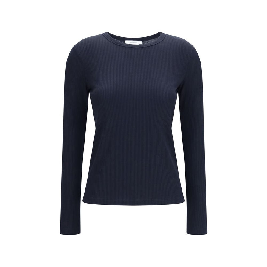 Max Mara Blue Lyocell Sweatshirt
