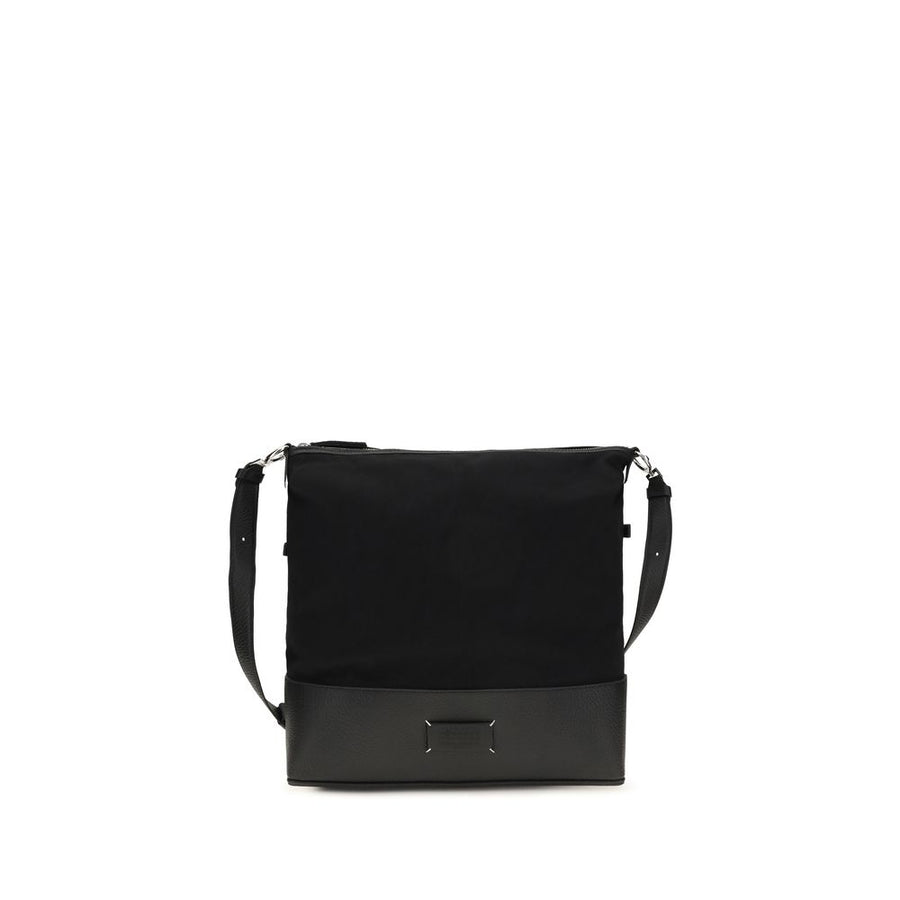 Maison Margiela Black Calf Leather Bos Taurus Shoulder Bag