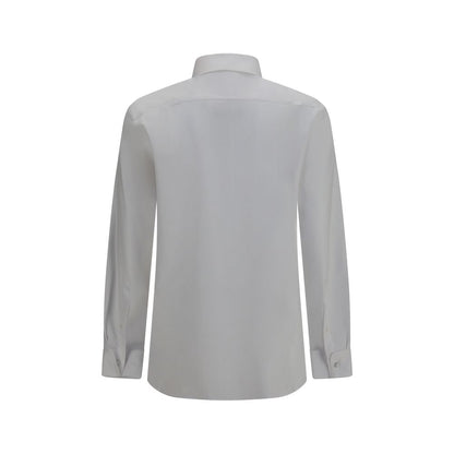 Giorgio Armani White Cotton Dress Shirt