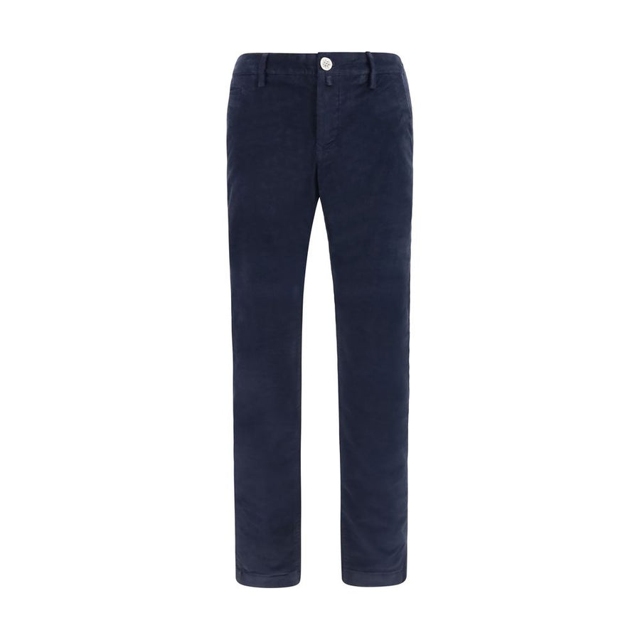 Jacob Cohen Blue Cotton Chino Pants