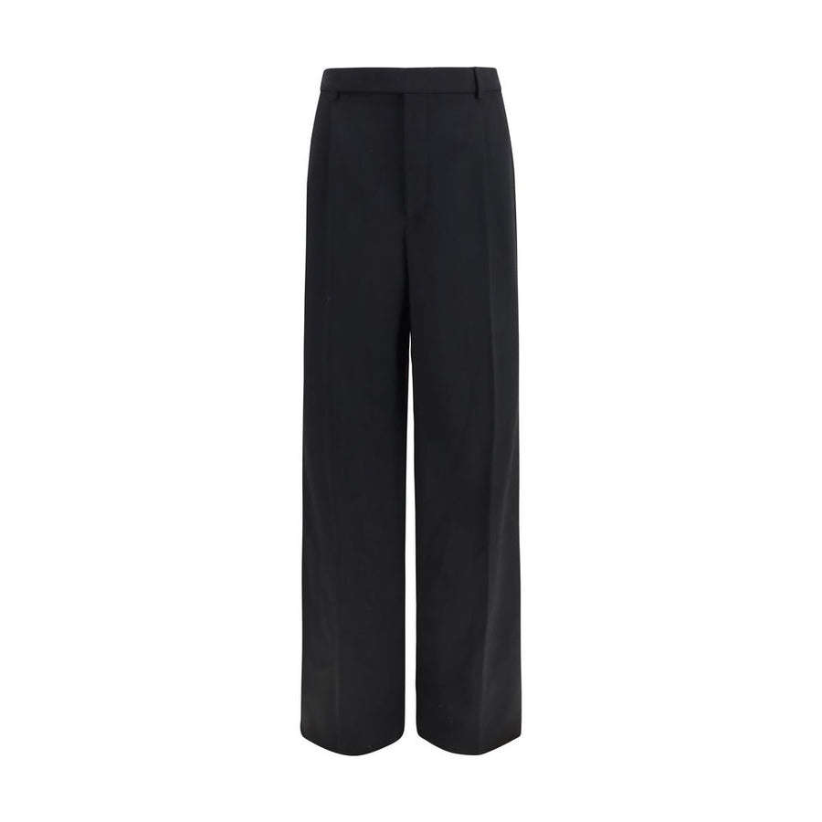 Saint Laurent Black Wool Oves Aries Dress Pants