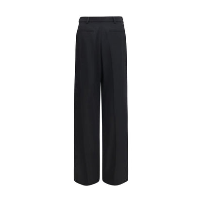 Saint Laurent Black Wool Oves Aries Dress Pants