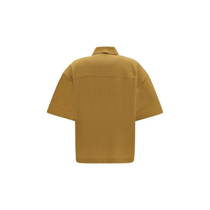 Saint Laurent Bicolor Cotton Polo Shirt