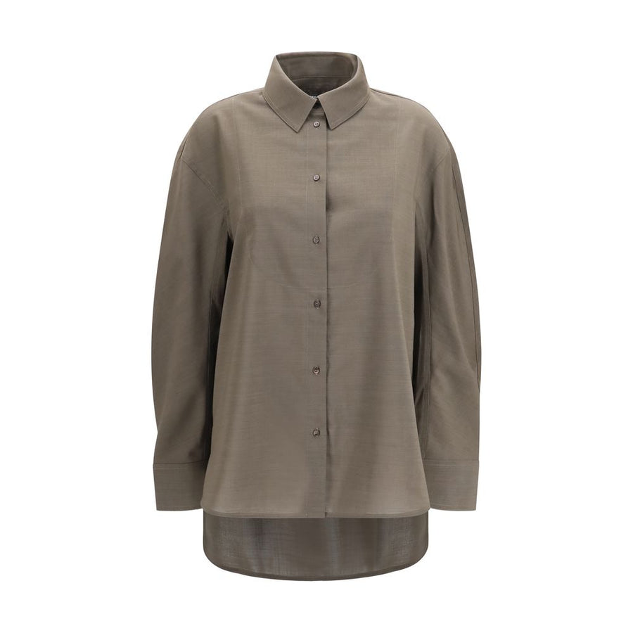 Jacquemus Gray Cotton Shirt