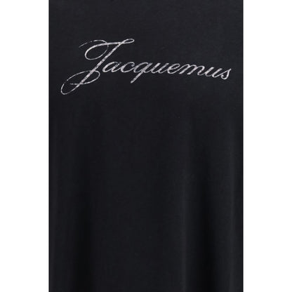 Jacquemus Black Cotton Long Sleeve T-Shirt