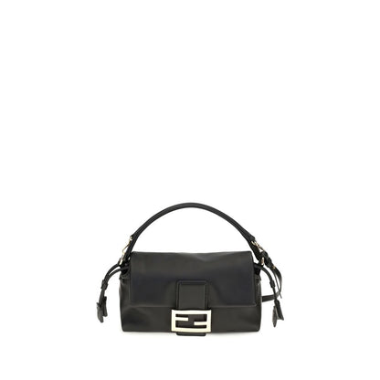 Fendi Black Lamb Ovis Aries Aries Handbag
