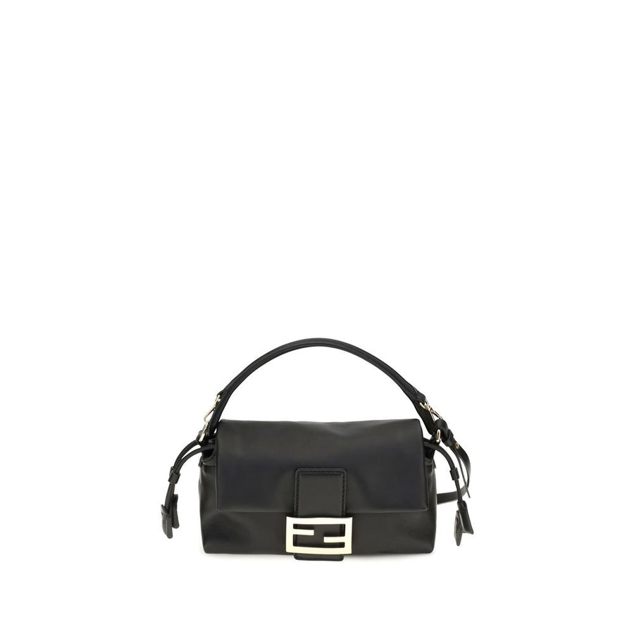 Fendi Black Lamb Ovis Aries Aries Handbag