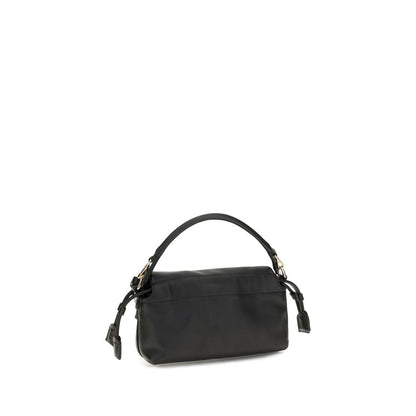 Fendi Black Lamb Ovis Aries Aries Handbag
