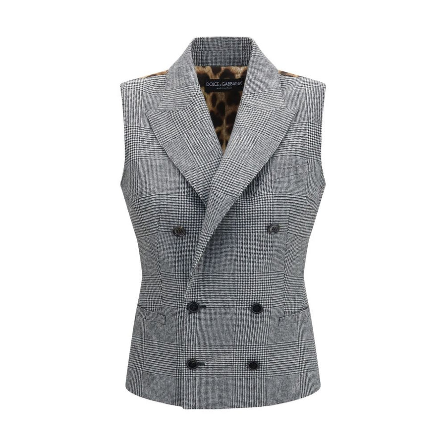 Dolce & Gabbana Gray Wool Oves Aries Blazer