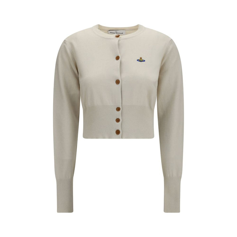 Vivienne Westwood White Cotton Cardigan