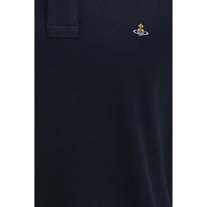 Vivienne Westwood Blue Cotton Polo Shirt