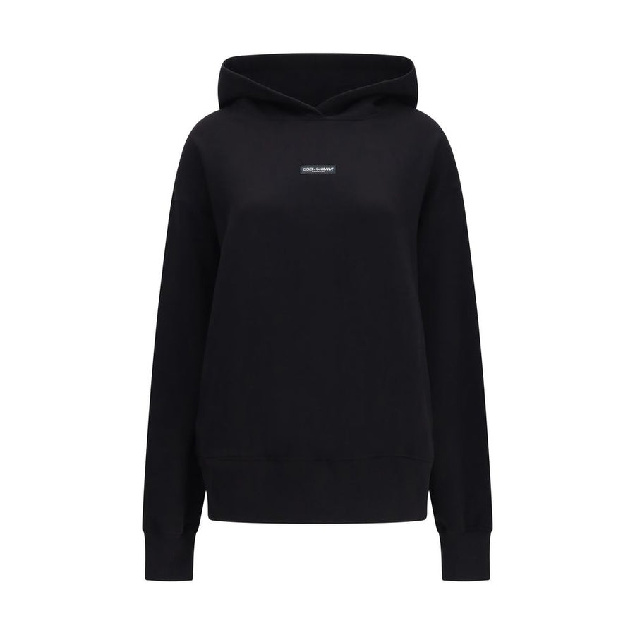 Dolce & Gabbana Black Cotton Sweatshirt