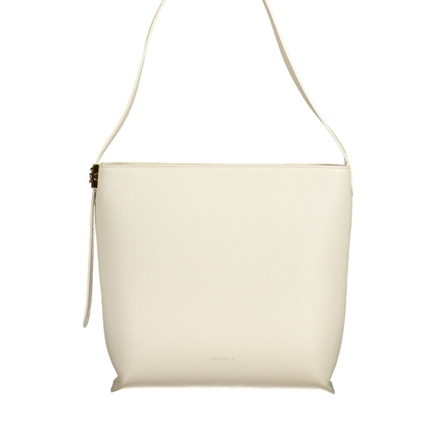 Coccinelle Bianco Leather Women's Bag