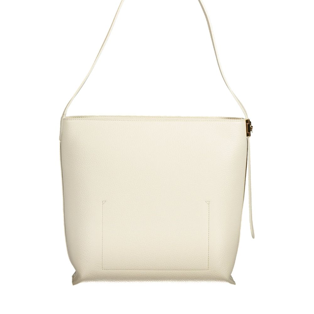 Coccinelle Bianco Leather Women's Bag