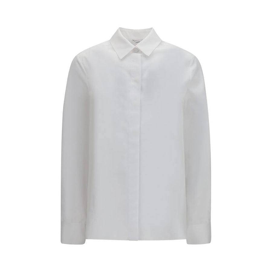Lardini White Cotton Dress Shirt