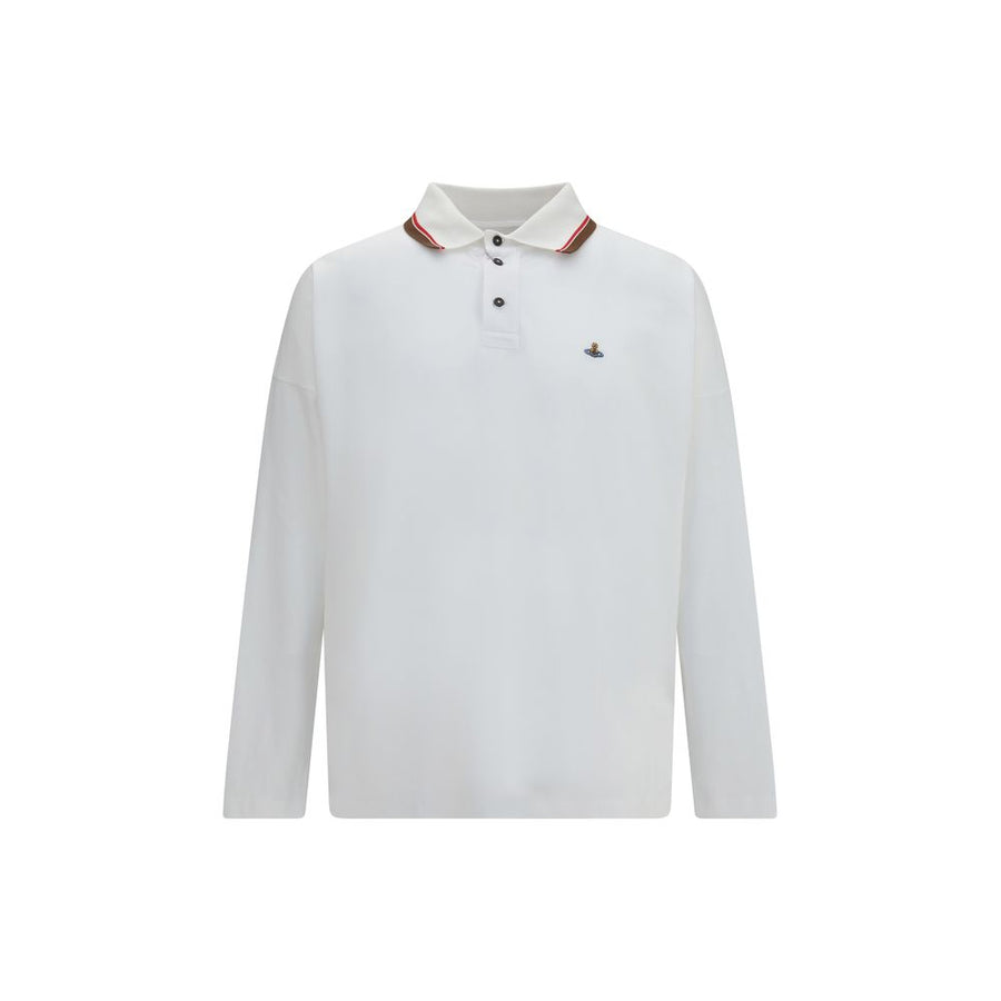 Vivienne Westwood White Cotton Polo Shirt