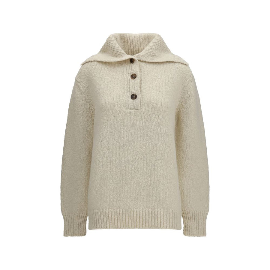 Malo Beige Cashmere Sweatshirt