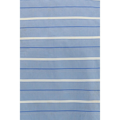 Prada Blue Cotton Pattern Shirt