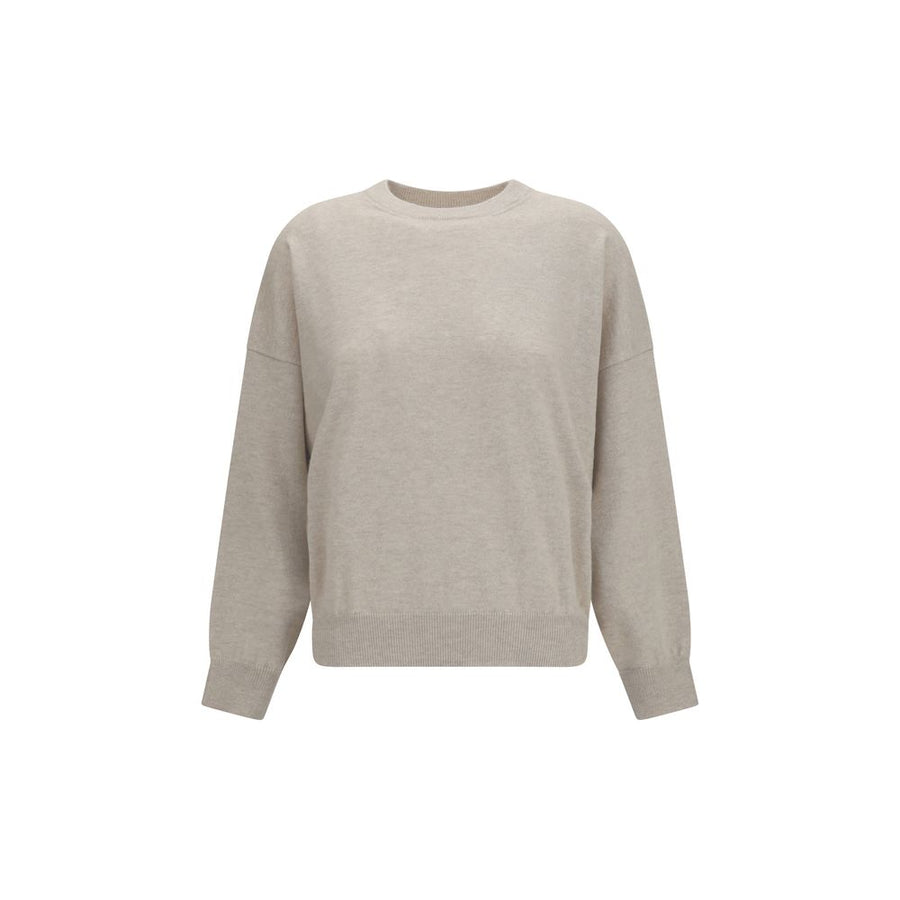 Brunello Cucinelli Beige Cashmere Sweater