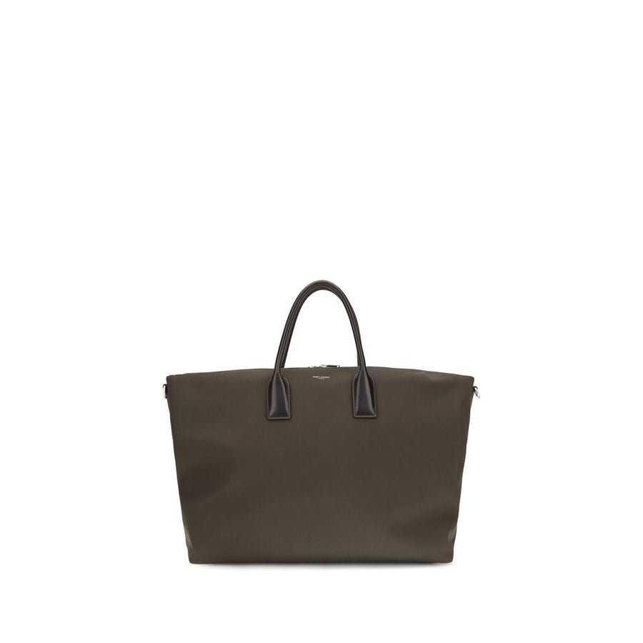 Saint Laurent Brown Calf Leather Bos Taurus Luggage And Travel