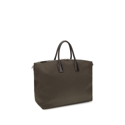 Saint Laurent Brown Calf Leather Bos Taurus Luggage And Travel