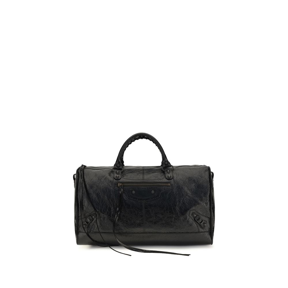 Balenciaga Black Lamb Ovis Aries Luggage And Travel